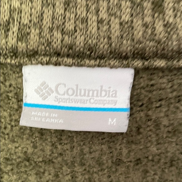 Olive Green Full-Zip Sweater - Picture 4 of 5